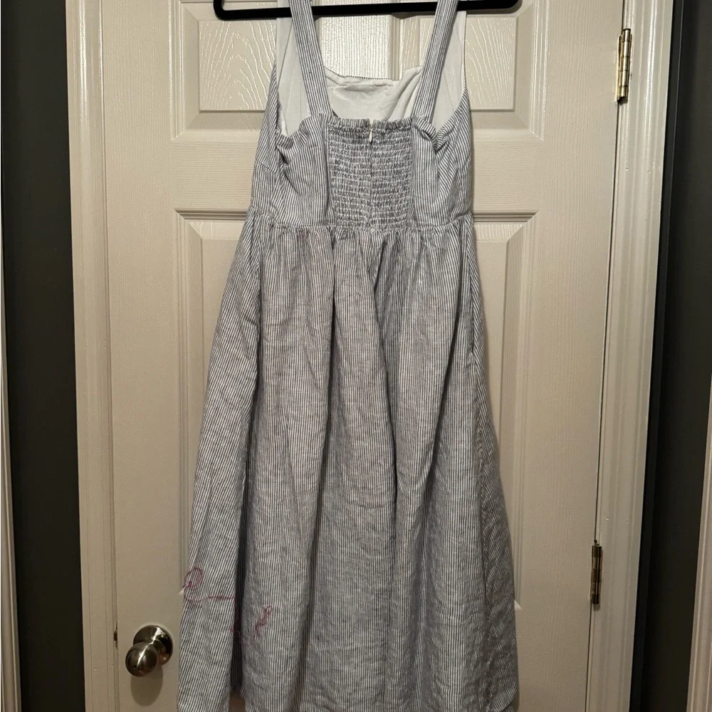 Quince European linen midi dress size M - Picture 6 of 6